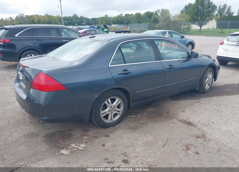 2007 HONDA ACCORD 2.4 EX VIN: 1HGCM56807A180307