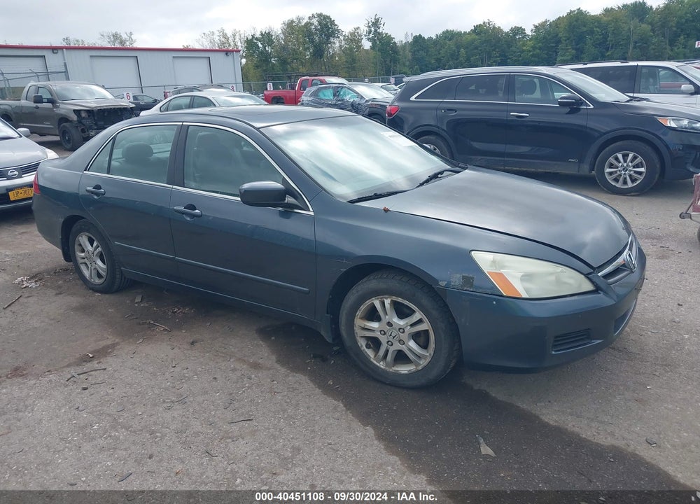 2007 HONDA ACCORD 2.4 EX VIN: 1HGCM56807A180307
