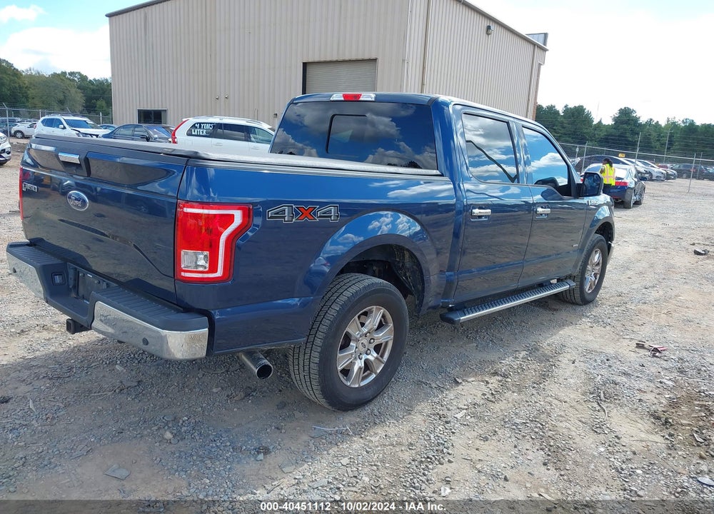 2017 FORD F-150 XLT VIN: 1FTEW1EP2HFC87205