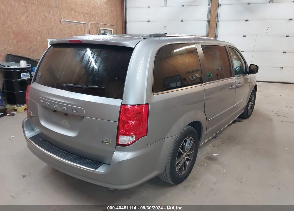 2017 DODGE GRAND CARAVAN SXT VIN: 2C4RDGCGXHR847459