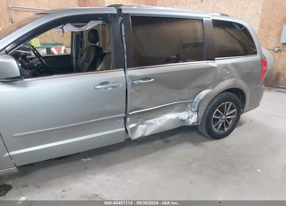 2017 DODGE GRAND CARAVAN SXT VIN: 2C4RDGCGXHR847459