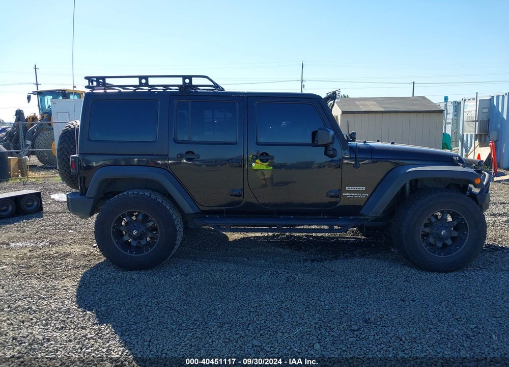 2016 JEEP WRANGLER UNLIMITED SPORT VIN: 1C4BJWDG4GL145115
