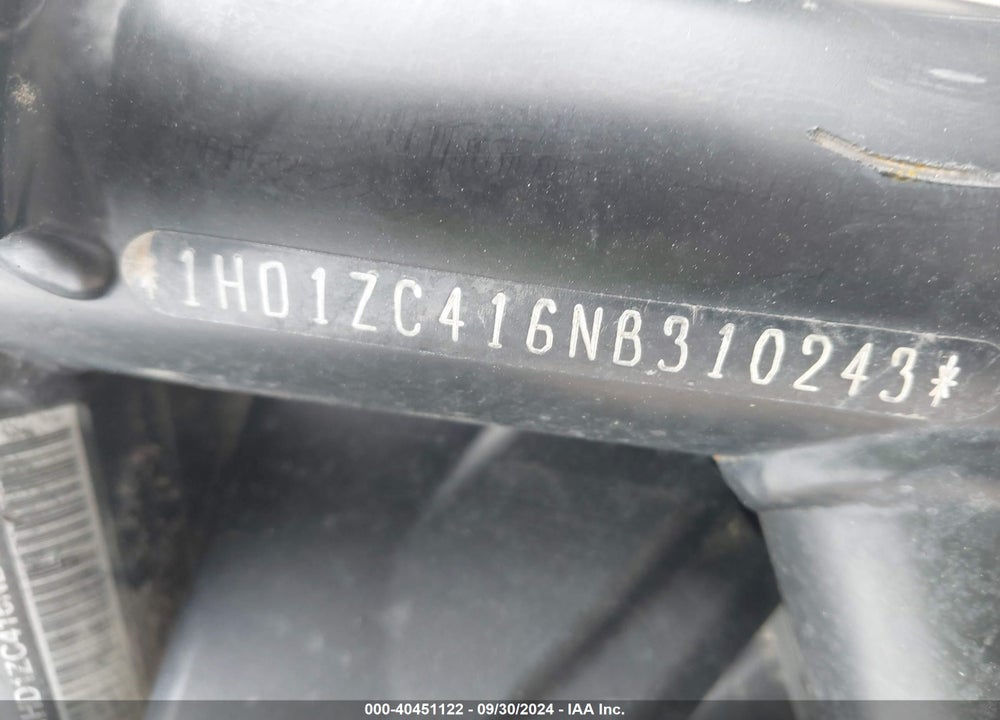 2022 HARLEY-DAVIDSON RH1250 S VIN: 1HD1ZC416NB310243