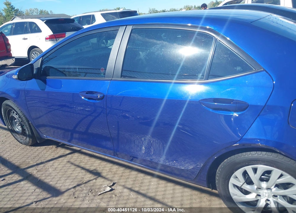 2019 TOYOTA COROLLA SE VIN: 2T1BURHE3KC190189