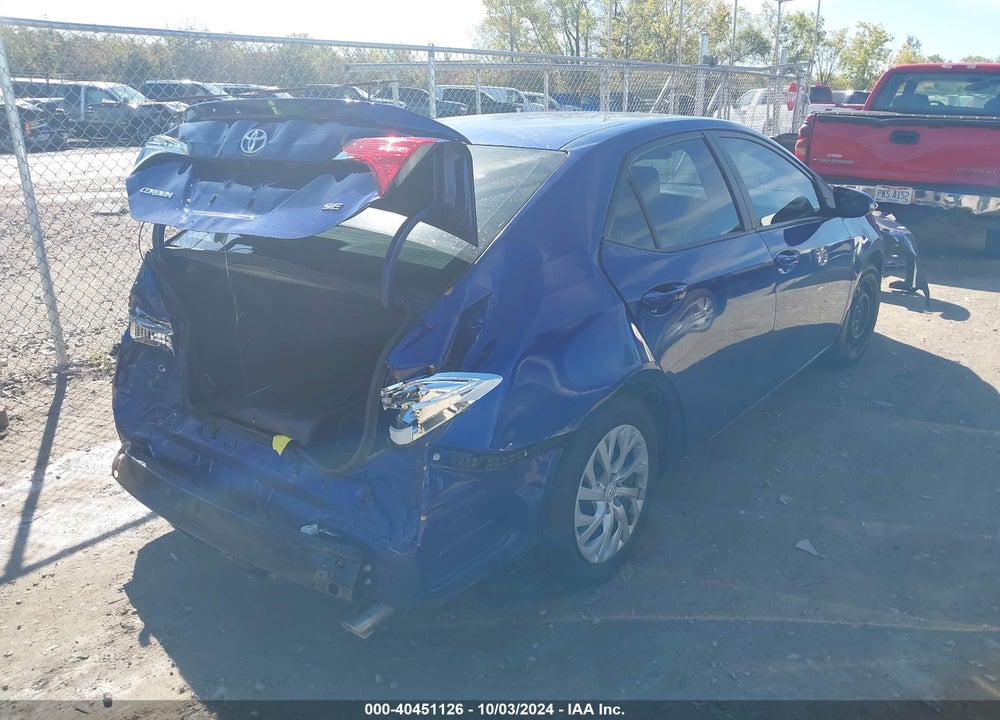 2019 TOYOTA COROLLA SE VIN: 2T1BURHE3KC190189