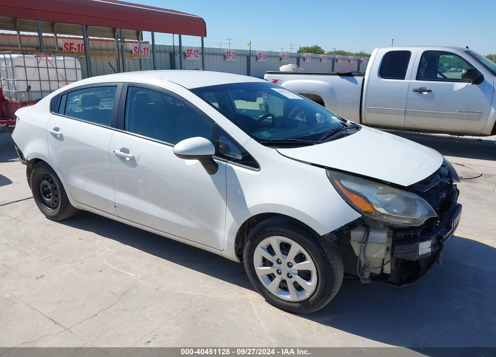 2016 KIA RIO LX VIN: KNADM4A33G6573596