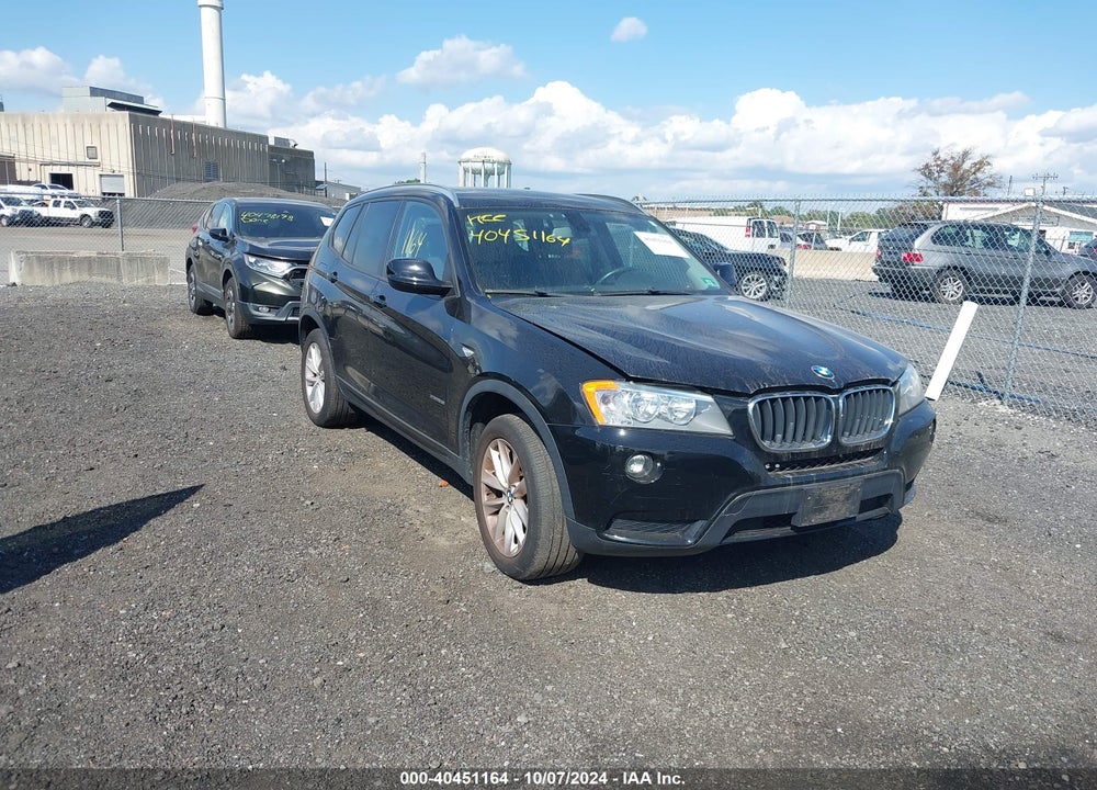 2013 BMW X3 XDRIVE28I VIN: 5UXWX9C50D0A08866