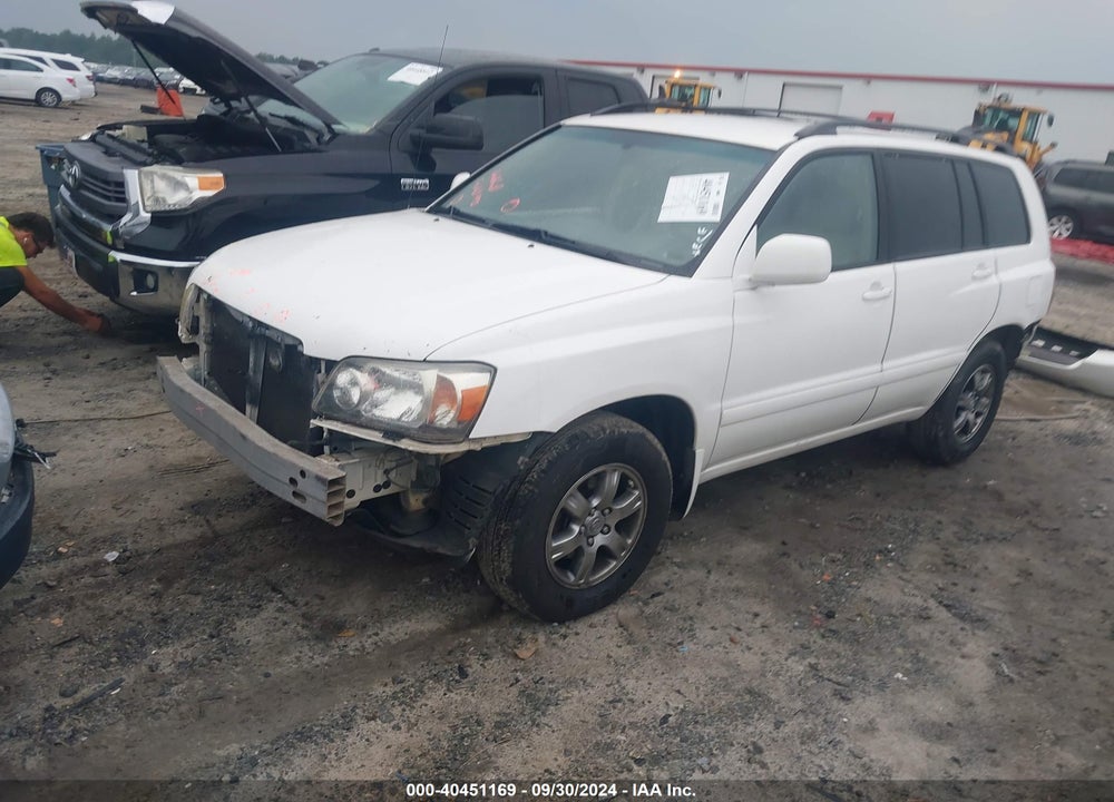 2005 TOYOTA HIGHLANDER V6 VIN: JTEGP21A950071326