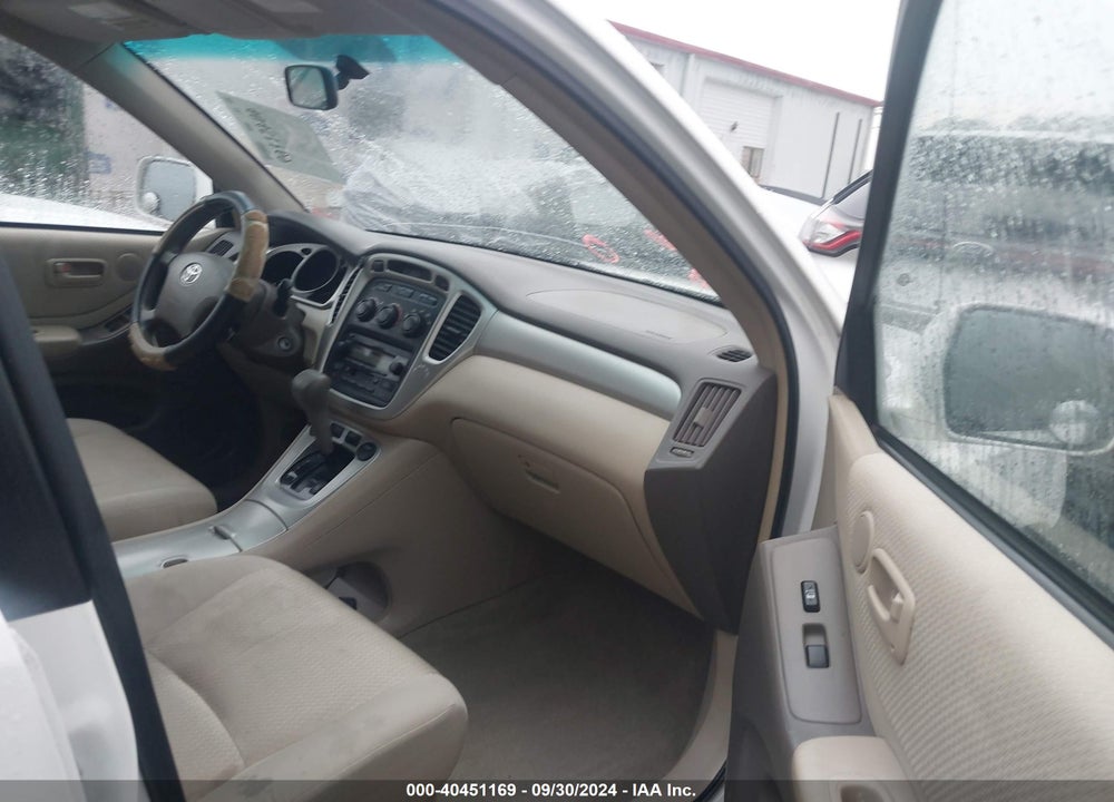 2005 TOYOTA HIGHLANDER V6 VIN: JTEGP21A950071326