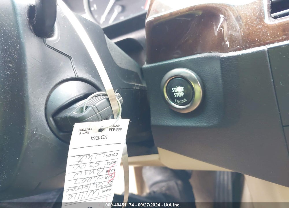 2007 BMW 530XI VIN: WBANF73567CU26396