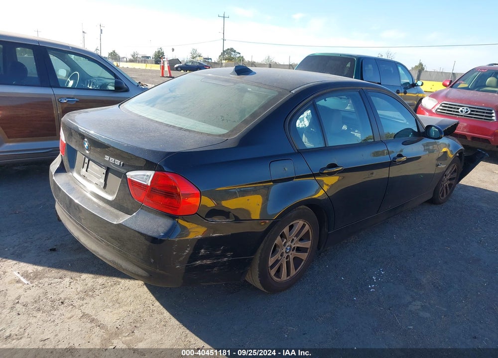 2006 BMW 325I VIN: WBAVB17586NK35004