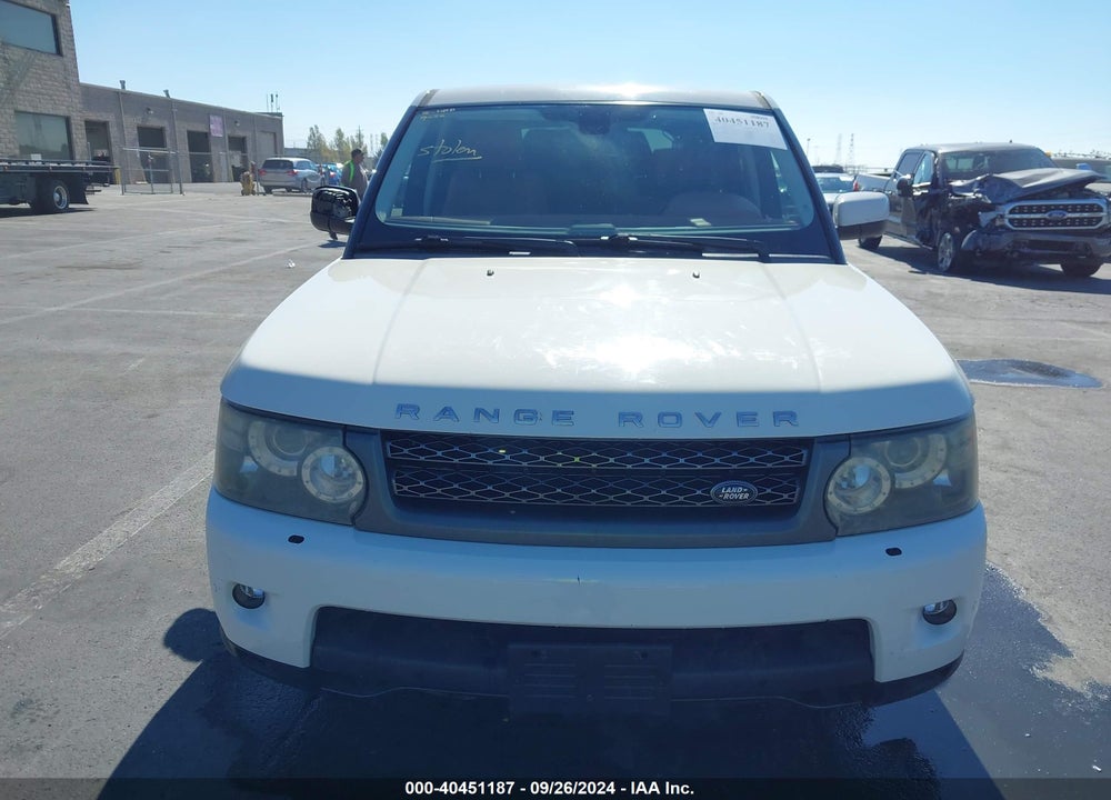 2010 LAND ROVER RANGE ROVER SPORT HSE VIN: SALSK2D46AA240928