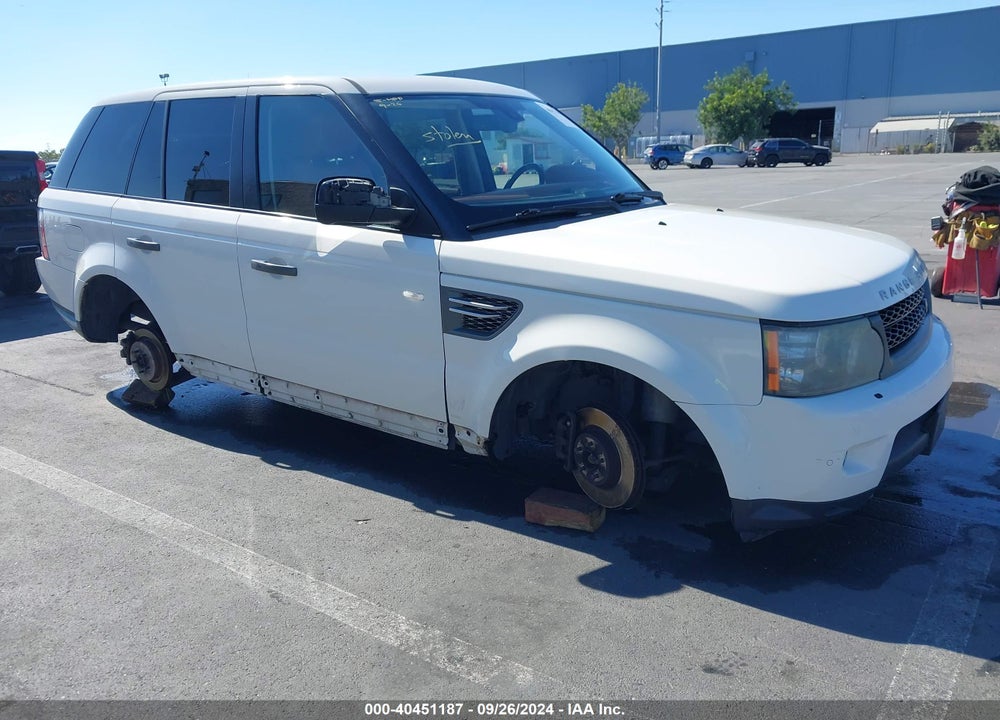 2010 LAND ROVER RANGE ROVER SPORT HSE VIN: SALSK2D46AA240928