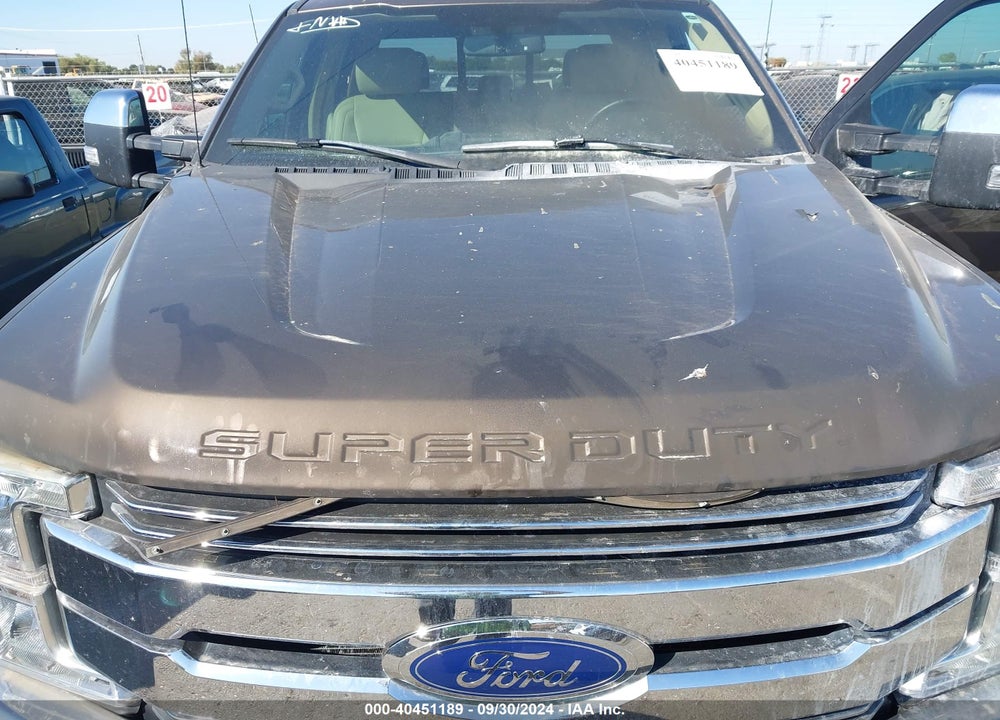2017 FORD F-250 LARIAT VIN: 1FT7W2BTXHEF39076
