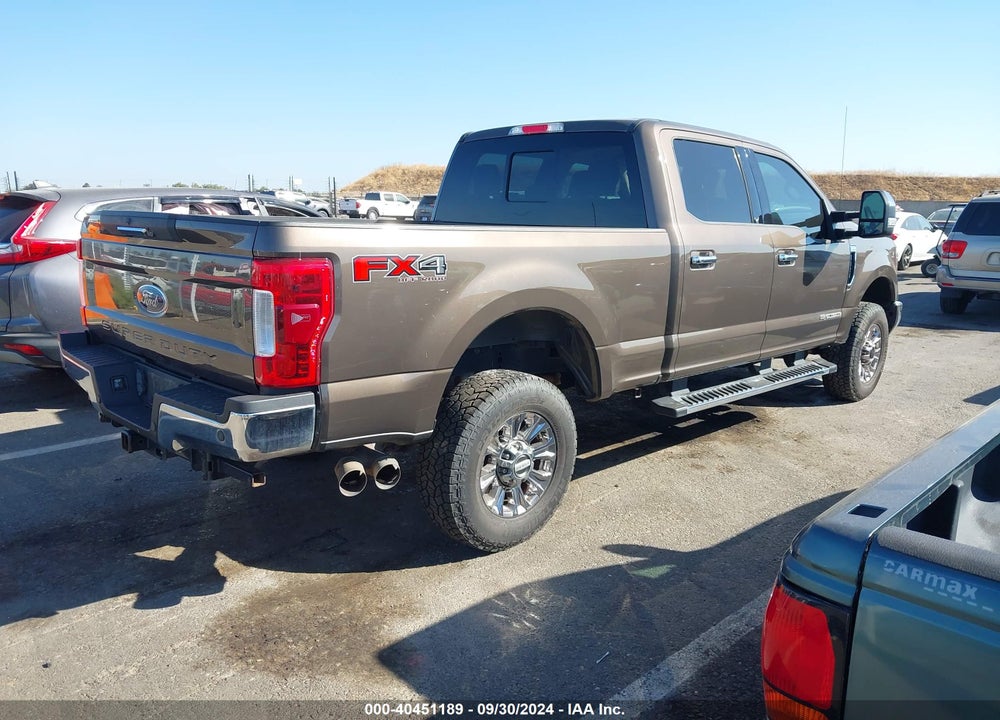 2017 FORD F-250 LARIAT VIN: 1FT7W2BTXHEF39076