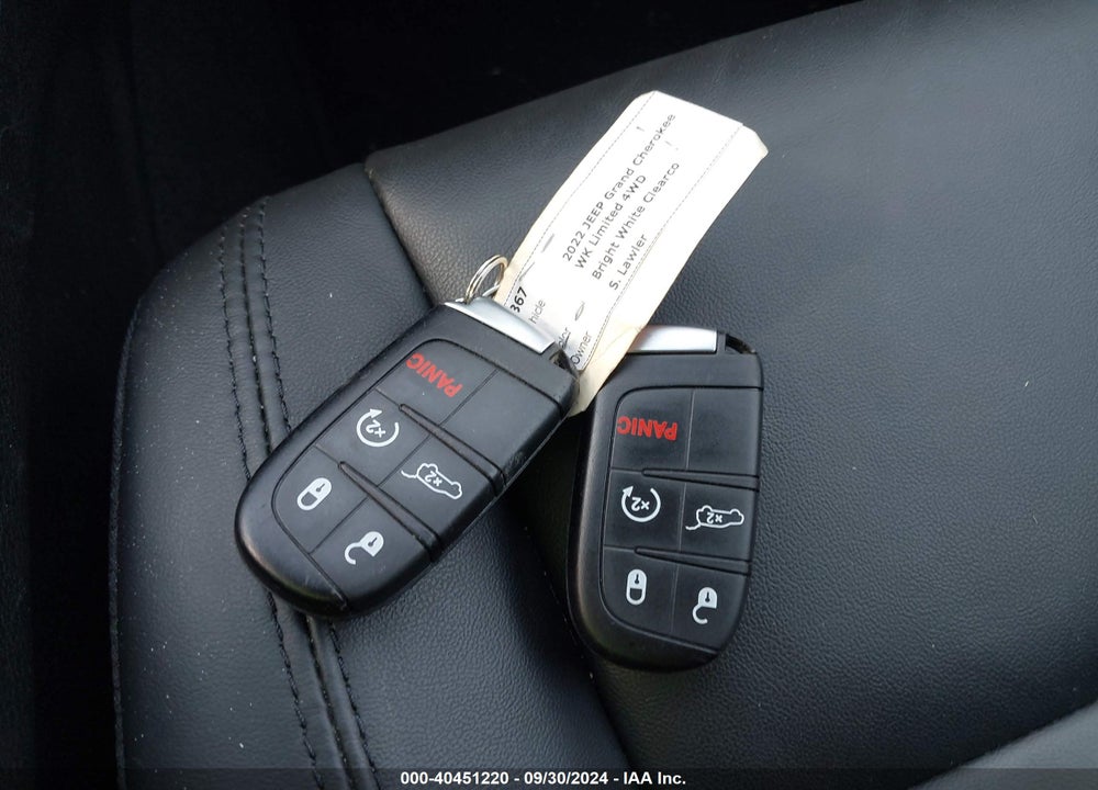 2022 JEEP GRAND CHEROKEE WK LIMITED 4X4 VIN: 1C4RJFBG7NC145446