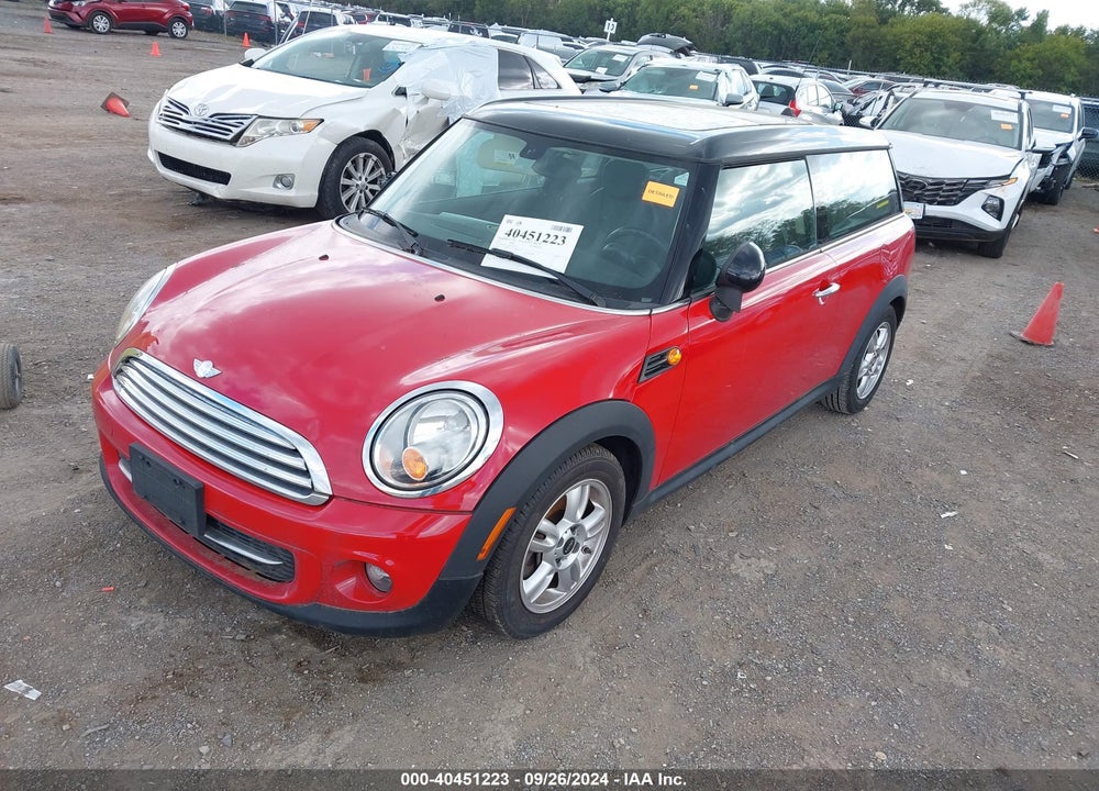 2014 MINI CLUBMAN COOPER VIN: WMWZF3C54ET492257