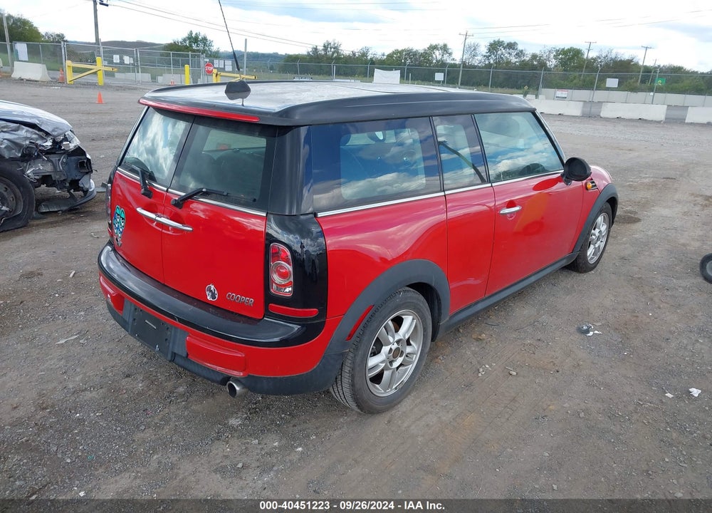 2014 MINI CLUBMAN COOPER VIN: WMWZF3C54ET492257