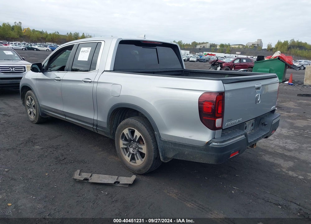 2019 HONDA RIDGELINE VIN: 5FPYK3F64KB022864