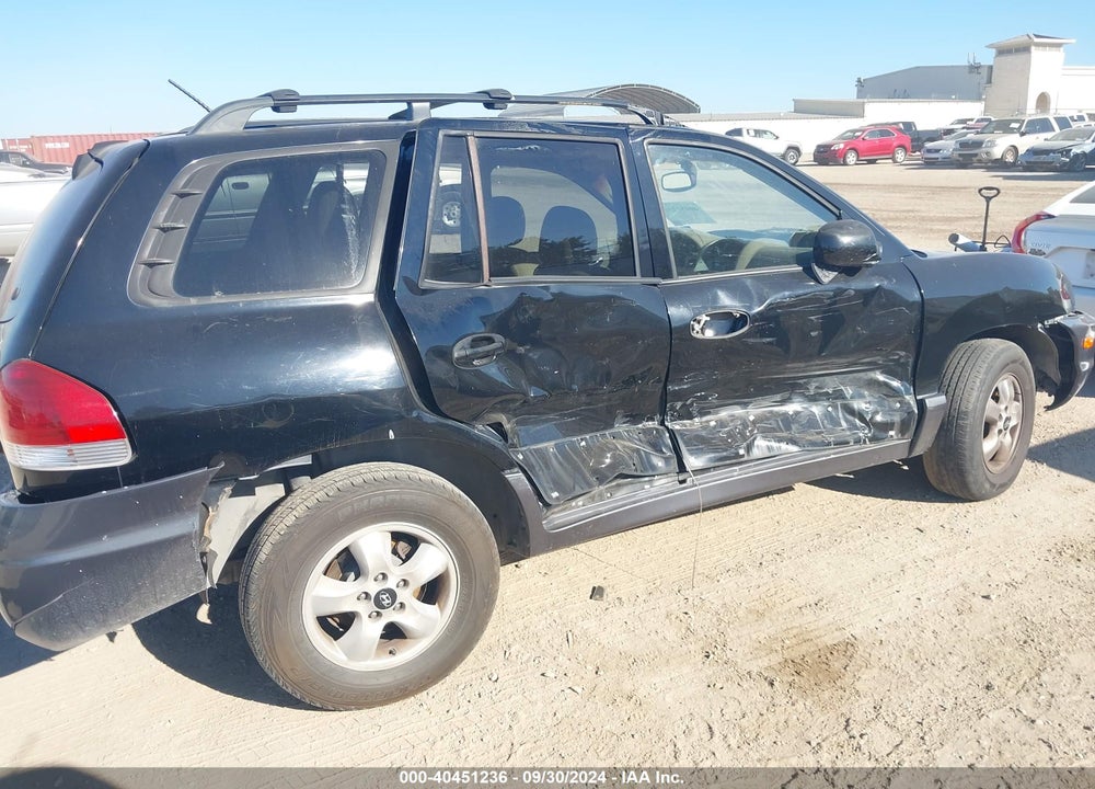 2006 HYUNDAI SANTA FE VIN: KM8SC13E16U060024