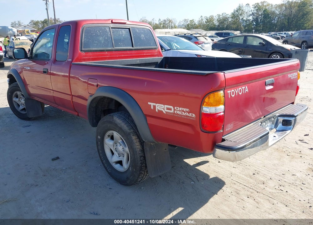2003 TOYOTA TACOMA PRERUNNER VIN: 5TESM92N23Z193914