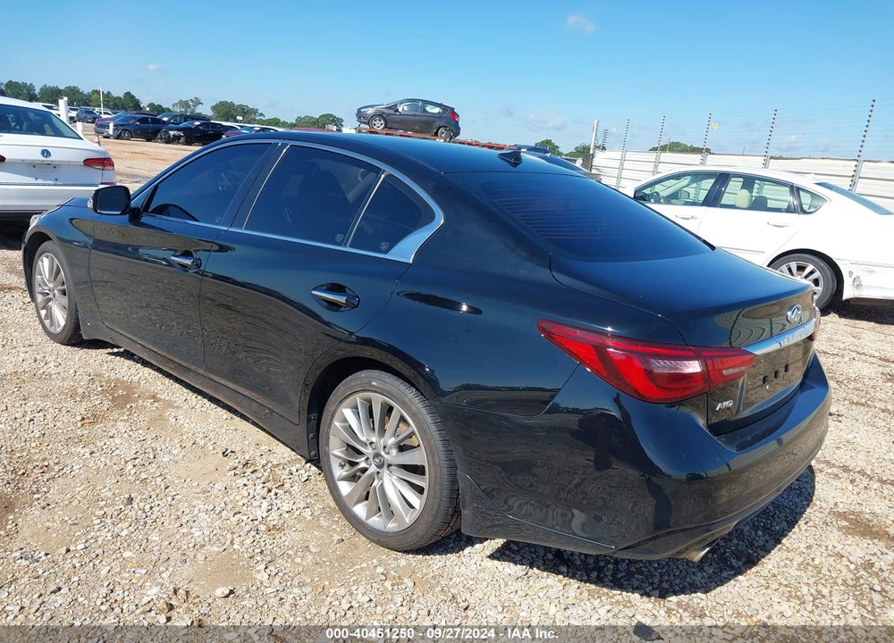 2018 INFINITI Q50 3.0T LUXE VIN: JN1EV7AR3JM435055