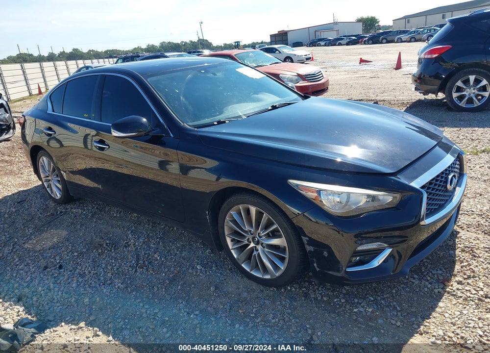 2018 INFINITI Q50 3.0T LUXE VIN: JN1EV7AR3JM435055