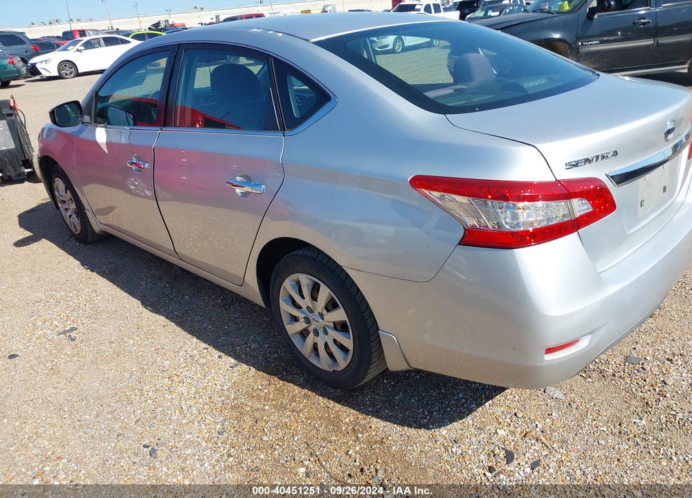 2015 NISSAN SENTRA S VIN: 3N1AB7AP7FY328570