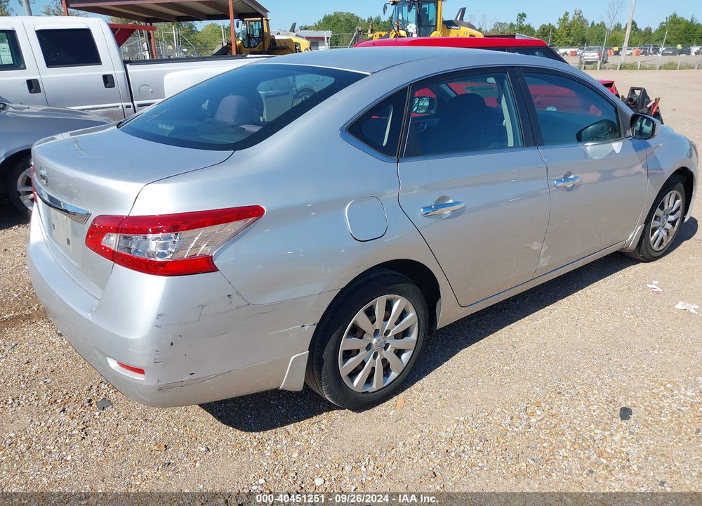2015 NISSAN SENTRA S VIN: 3N1AB7AP7FY328570