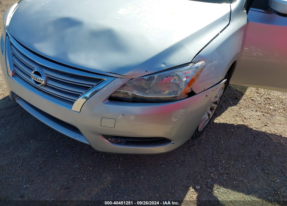 2015 NISSAN SENTRA S VIN: 3N1AB7AP7FY328570