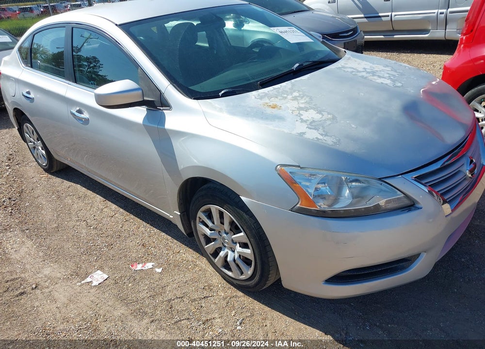 2015 NISSAN SENTRA S VIN: 3N1AB7AP7FY328570