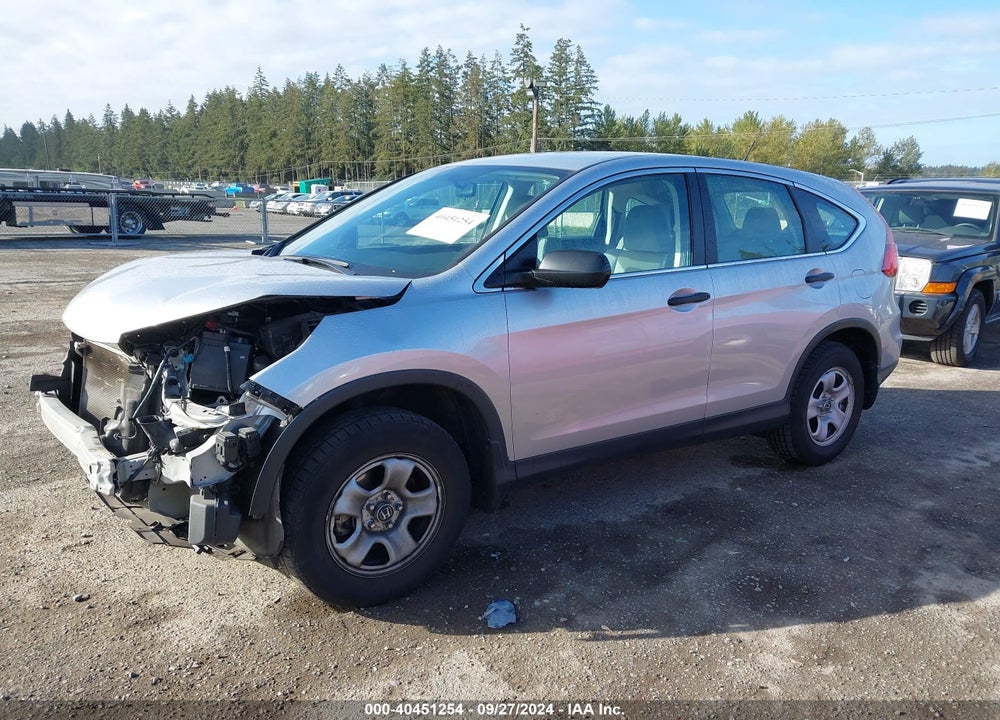 2015 HONDA CR-V LX VIN: 5J6RM4H32FL077424