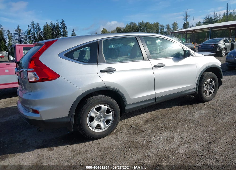 2015 HONDA CR-V LX VIN: 5J6RM4H32FL077424