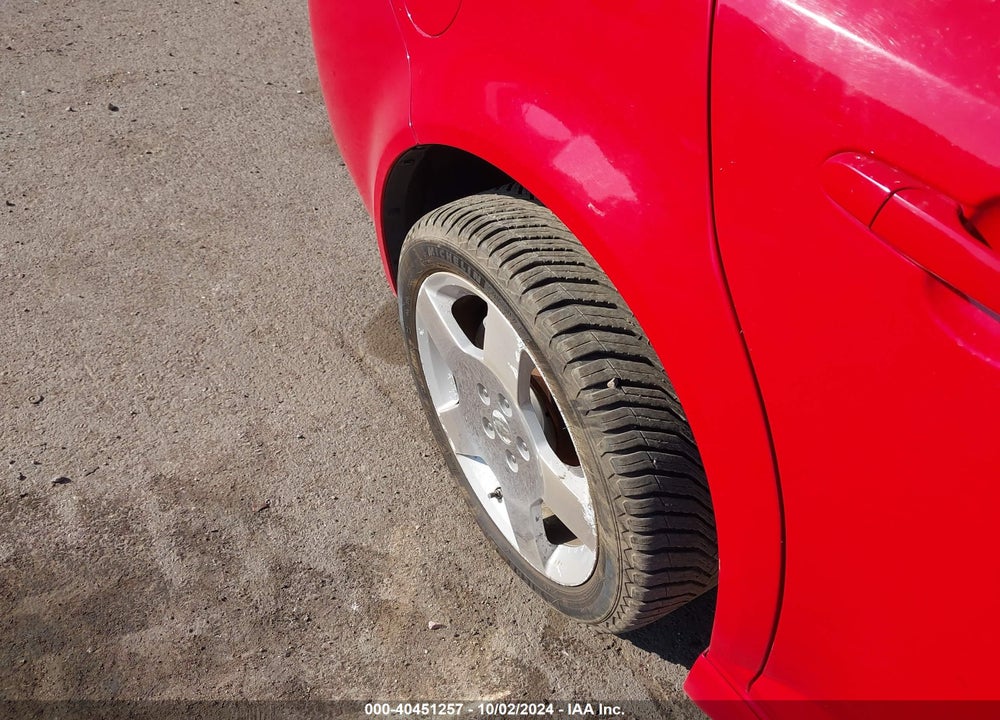 2008 CHEVROLET COBALT SPORT VIN: 1G1AM58B987126638