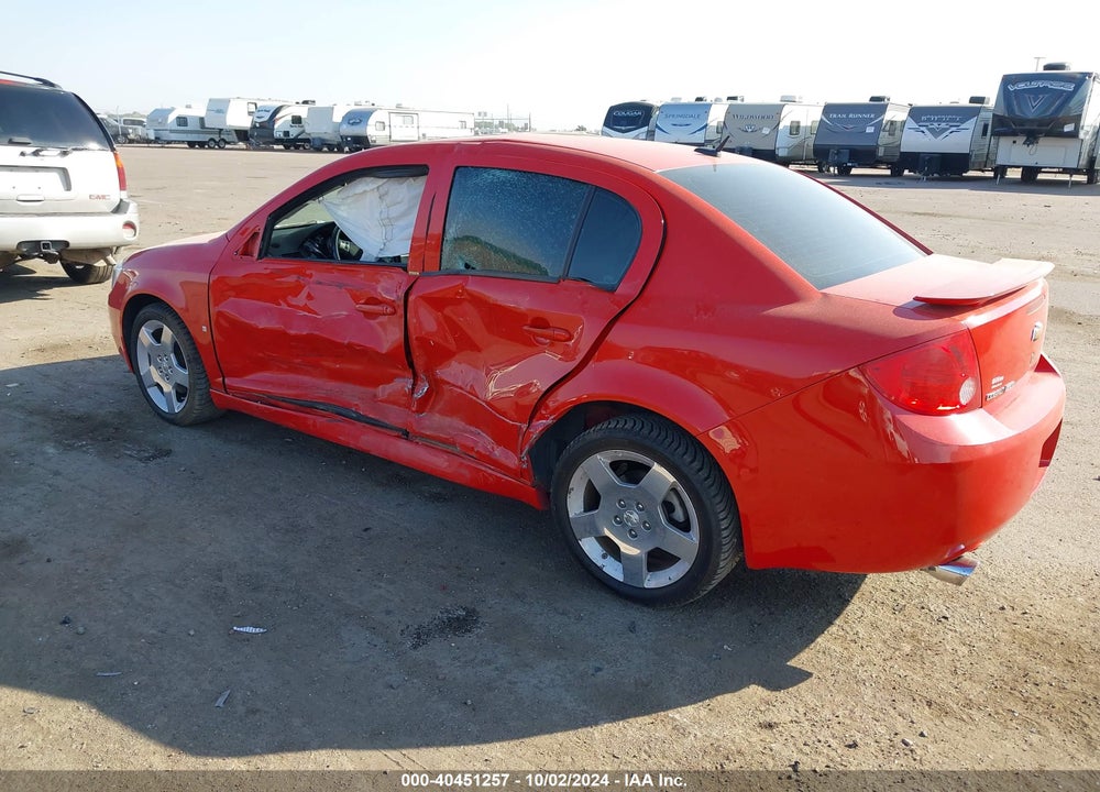 2008 CHEVROLET COBALT SPORT VIN: 1G1AM58B987126638