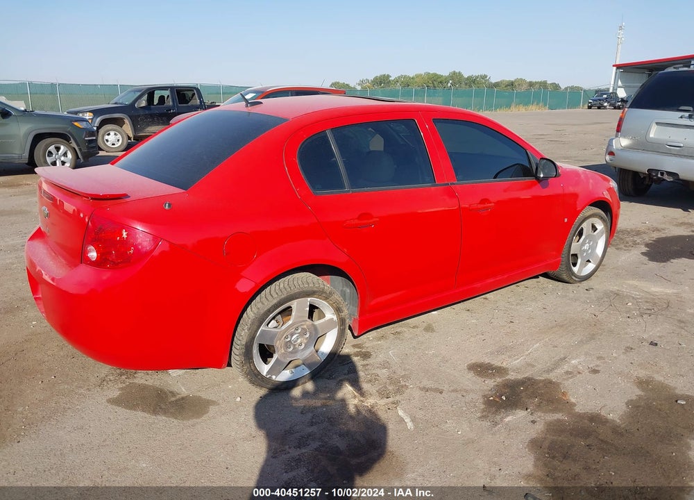2008 CHEVROLET COBALT SPORT VIN: 1G1AM58B987126638
