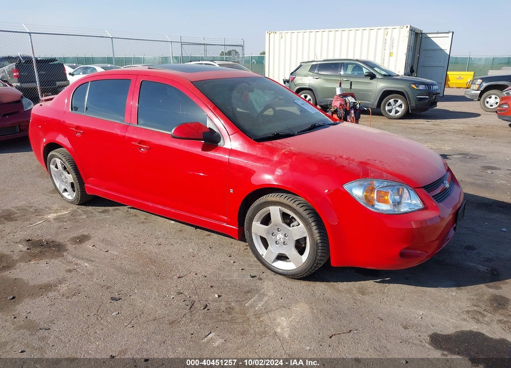 2008 CHEVROLET COBALT SPORT VIN: 1G1AM58B987126638