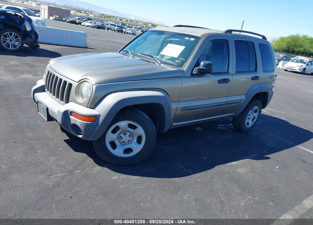 2004 JEEP LIBERTY SPORT VIN: 1J4GK48K64W311130