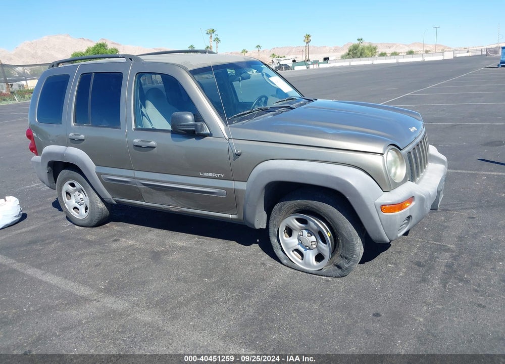 2004 JEEP LIBERTY SPORT VIN: 1J4GK48K64W311130