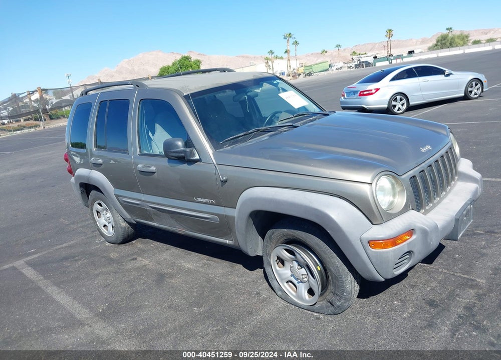 2004 JEEP LIBERTY SPORT VIN: 1J4GK48K64W311130