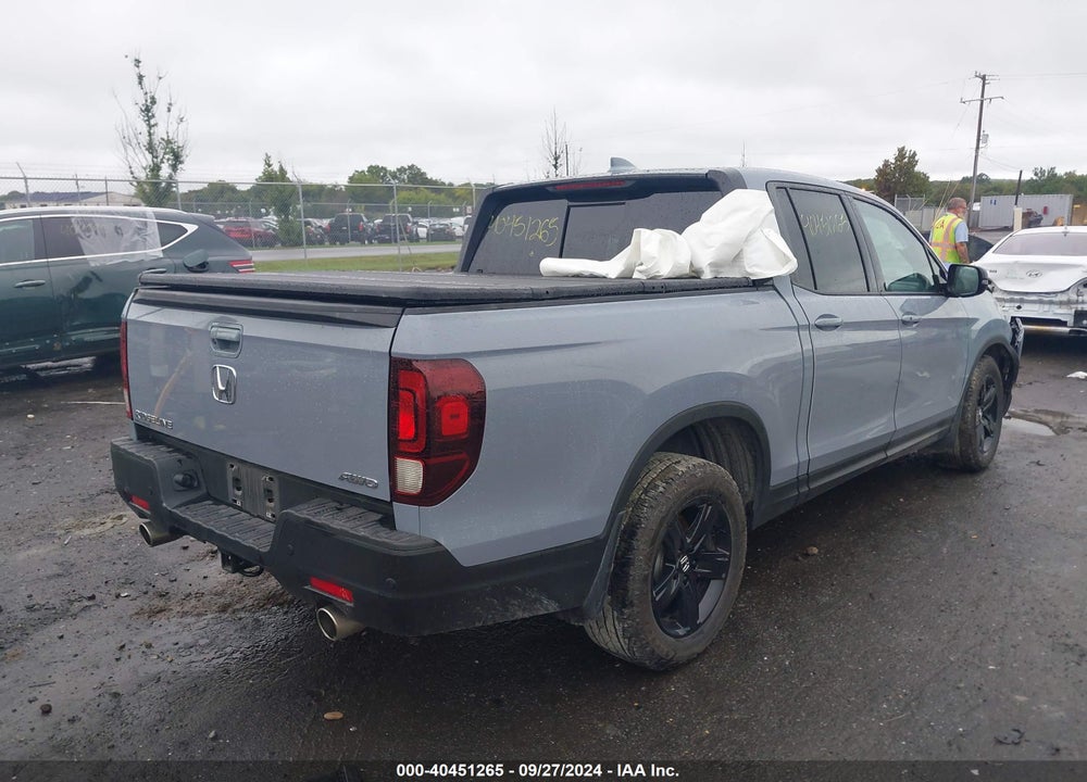 2023 HONDA RIDGELINE BLACK EDITION VIN: 5FPYK3F82PB001889