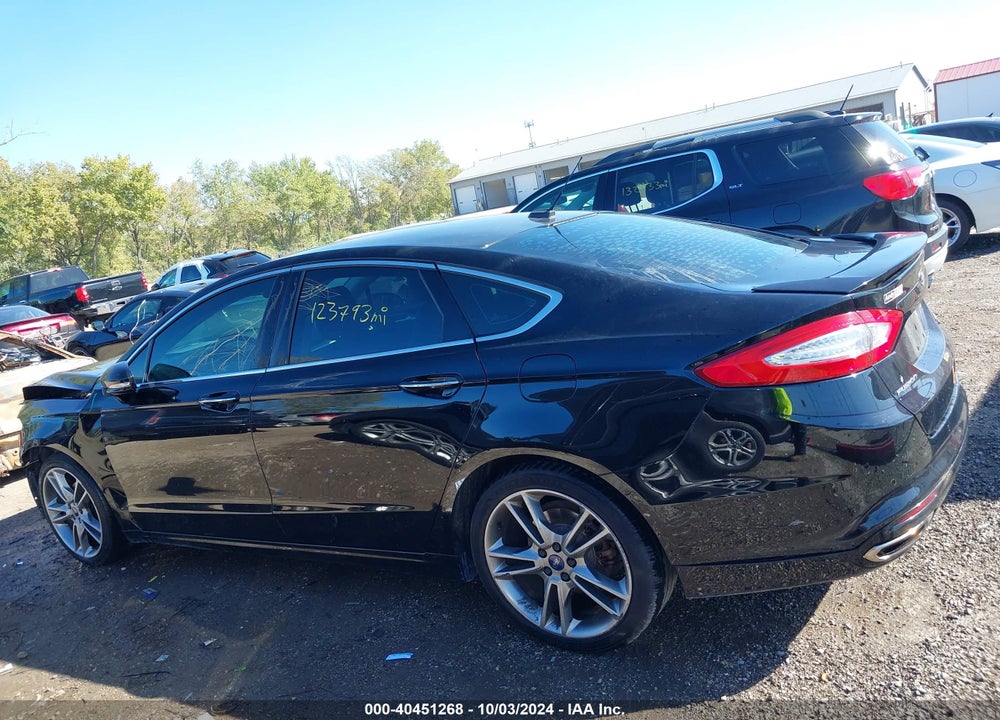 2016 FORD FUSION TITANIUM VIN: 3FA6P0K91GR185323