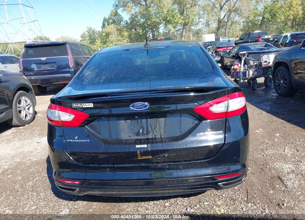 2016 FORD FUSION TITANIUM VIN: 3FA6P0K91GR185323