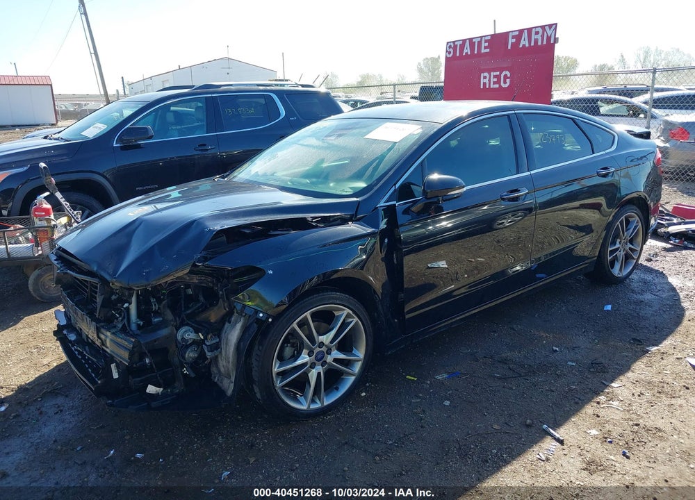 2016 FORD FUSION TITANIUM VIN: 3FA6P0K91GR185323