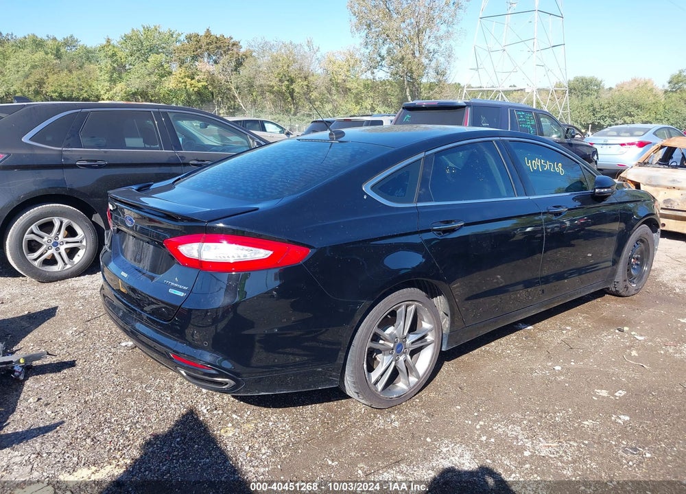 2016 FORD FUSION TITANIUM VIN: 3FA6P0K91GR185323