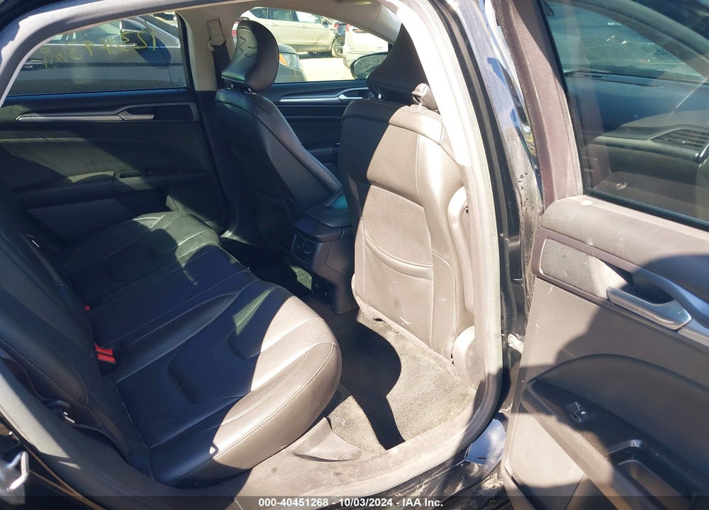 2016 FORD FUSION TITANIUM VIN: 3FA6P0K91GR185323