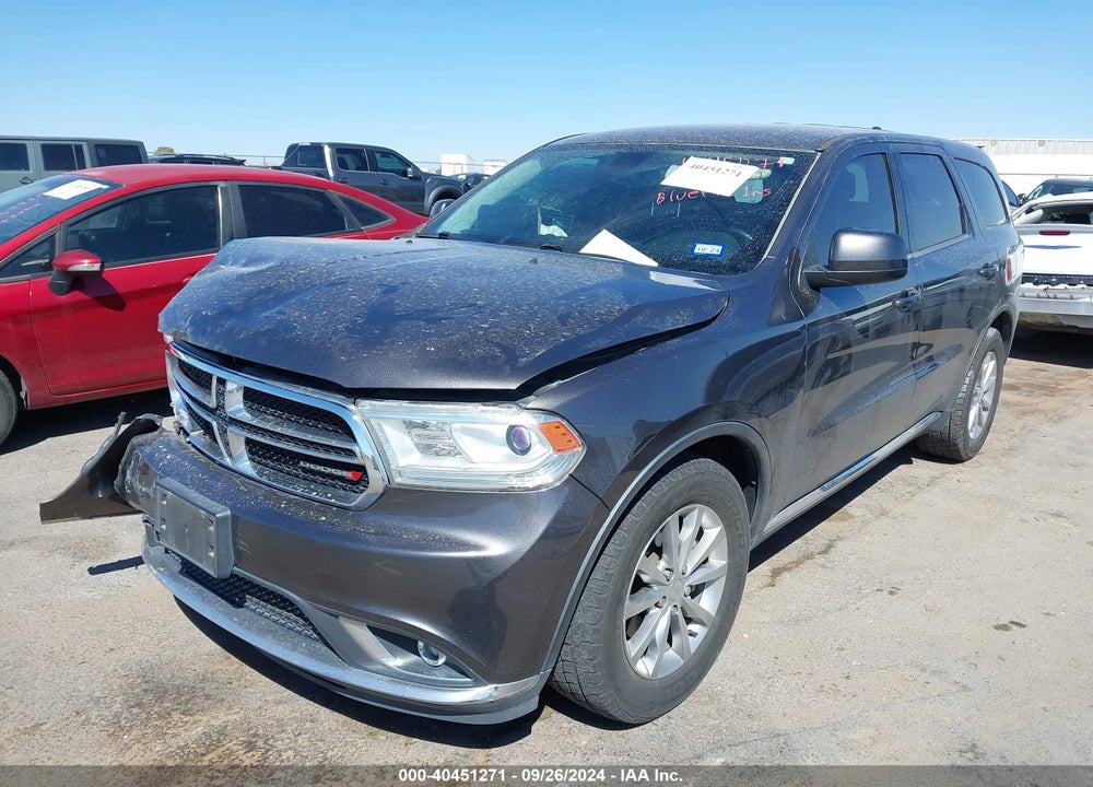 2018 DODGE DURANGO SXT RWD VIN: 1C4RDHAG6JC494418