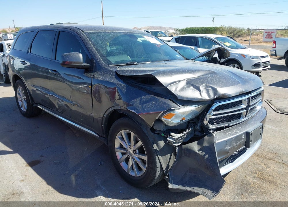 2018 DODGE DURANGO SXT RWD VIN: 1C4RDHAG6JC494418