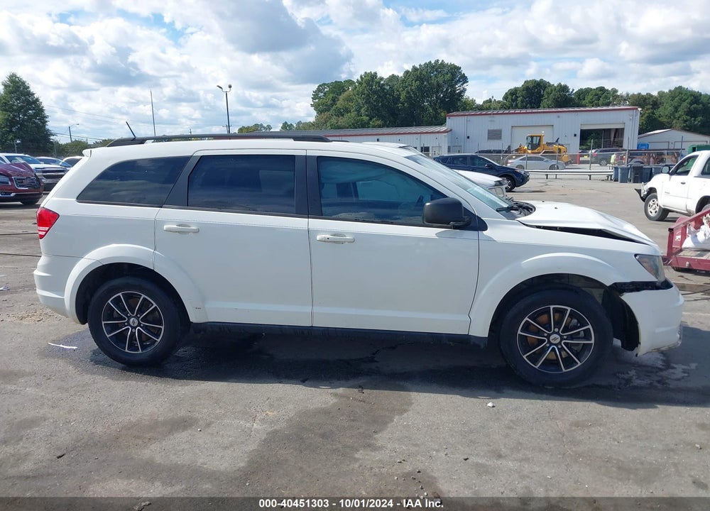 2018 DODGE JOURNEY SE VIN: 3C4PDCAB1JT216934