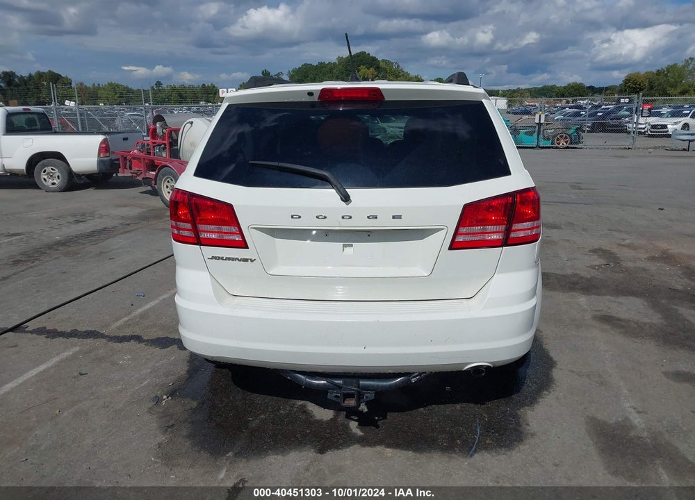 2018 DODGE JOURNEY SE VIN: 3C4PDCAB1JT216934